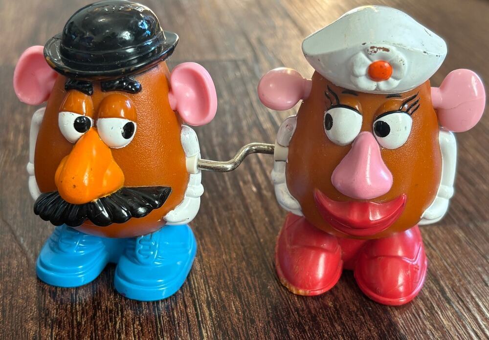 Vintage 1999 McDonalds Toy Story 2 Mr & Mrs Potato Head Hasbro Happy Meal Figure